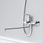 Смеситель для ванны и душа AM.PM Crave F9C90200 длинный излив, хром