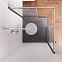 Душевое ограждение без поддона 90x90 AM.PM X-Joy W94G-403-9090-MT1K профиль серебристый