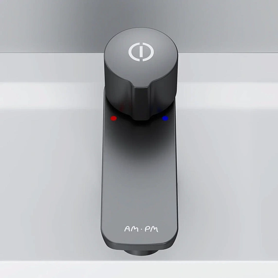 Смеситель для раковины (умывальника) AM.PM X-Joy F85A02522 черный-3