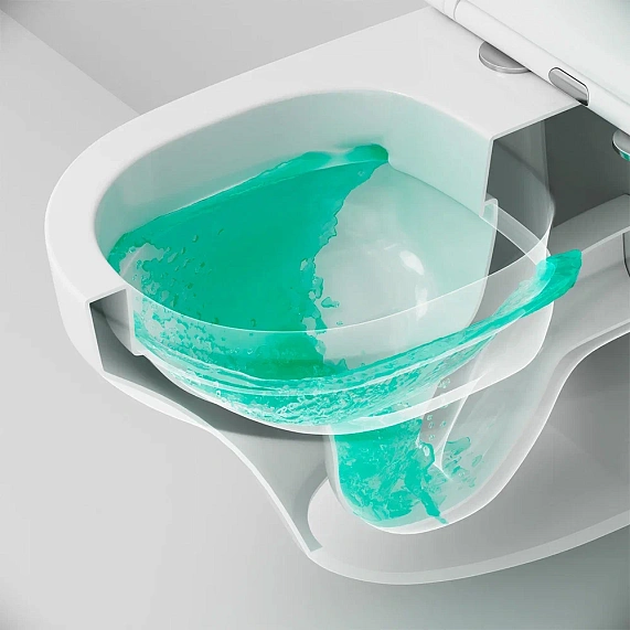 Унитаз подвесной AM.PM Inspire C501700WH безободковый c сиденьем микролифт C907851WP, белый-1