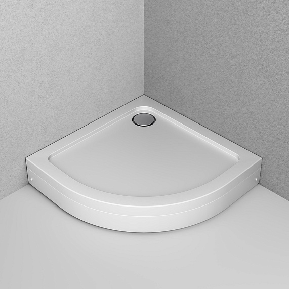 Поддон душевой 80x80 AM.PM Gem W90T-401-080W белый + сифон-1