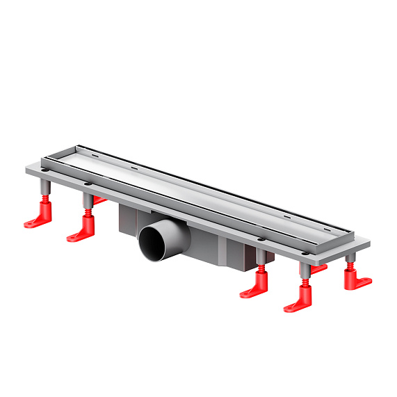 Душевой трап (лоток) 50 AM.PM PrimeFlow W02SC-U11-050-04SB комбинированный затвор со стальной матовой решеткой под плитку-21