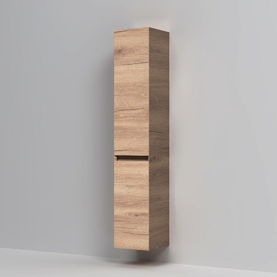 Шкаф-пенал для ванной 30 AM.PM Above M9XCHR0352OF навесной правый под дерево-3