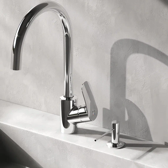 Дозатор для моющего средства AM.PM Gem A9037200 встраиваемый, хром-2