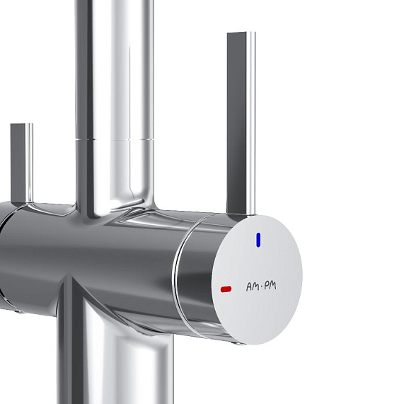 Смеситель для кухни AM.PM Func F8F05700 высокий с L-изливом с каналом для питьевой воды, хром-9