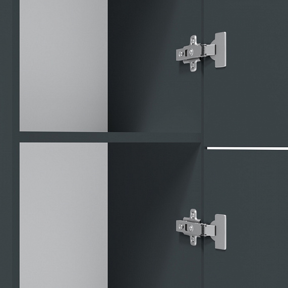 Мебель для ванной 60 AM.PM Gem подвесная, графит подвесная-1