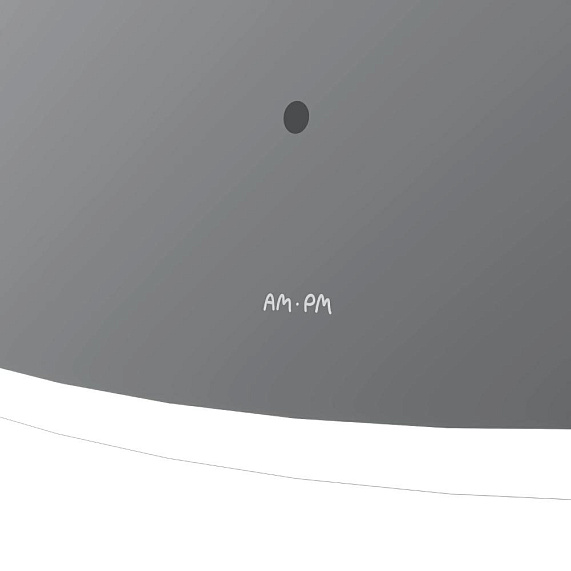 Зеркало с подсветкой в ванную закругленное 100 AM.PM Func M8FMOX1003SA с косметическим зеркалом сенсорное-3