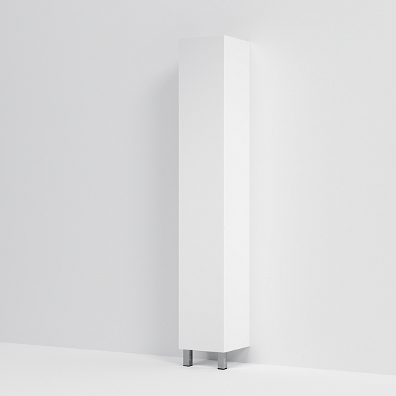 Шкаф-пенал для ванной 30 AM.PM Gem M90CSR0306WG напольный правый белый глянец-2