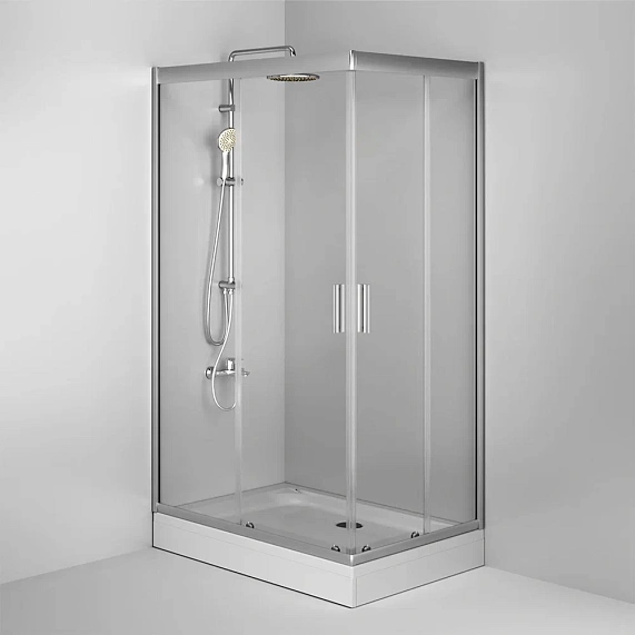Душевое ограждение без поддона 120х80 AM.PM Gem W90G-404-120280-MT профиль серебристый-3