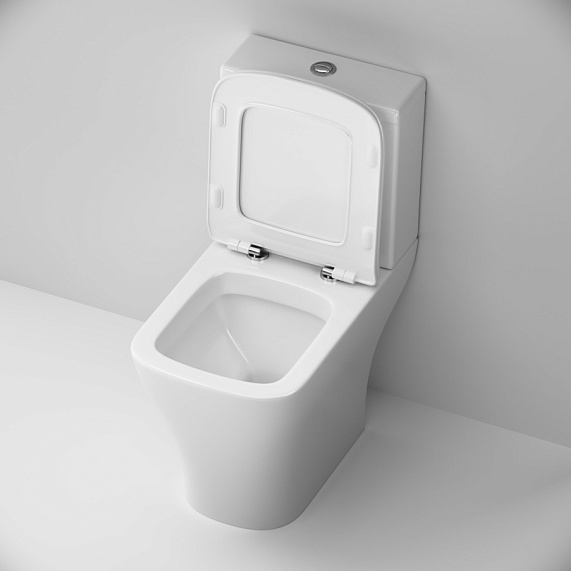 Унитаз напольный Damixa Origin Bit 778608SC с сиденьем микролифт, белый-3