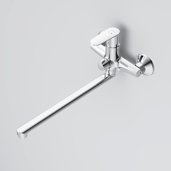 Смеситель для ванны и душа AM.PM Above F9X90200 длинный излив, хром-10