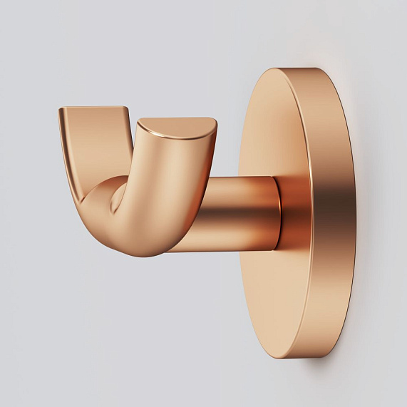 Крючок для полотенец двойной AM.PM X-Joy A85A35644 розовое золото-2