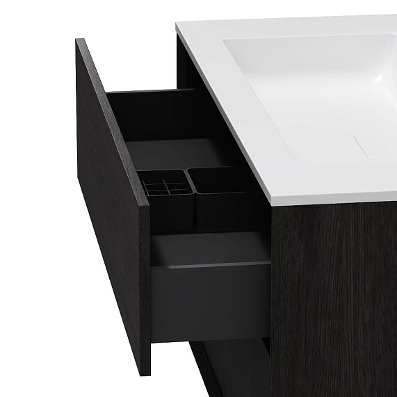 Тумба с раковиной 100 AM.PM Libre M60-FHX1002OF-WPC100SWM подвесная под дерево-8