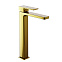 Смеситель для раковины (умывальника) Damixa Gala 530250600 высокий, золото