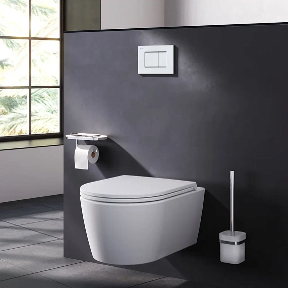 Инсталляция для подвесного унитаза AM.PM PrimeFit I012709.0251 с механ. клавишей S хром-5