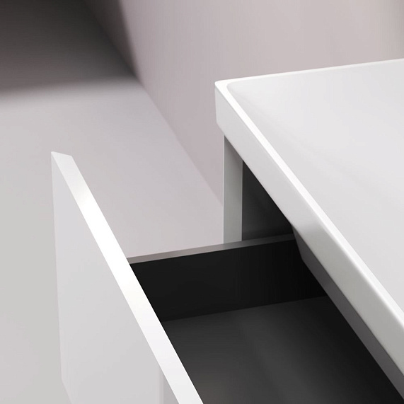 Тумба с раковиной 80 AM.PM Above M9X-FHX0802WG-WCC0800WG подвесная белая глянцевая-5