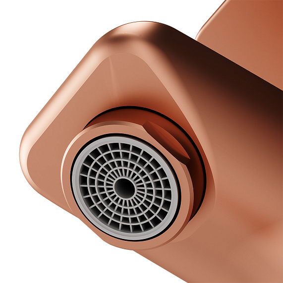 Смеситель для ванны и душа AM.PM X-Joy F85A15044 душевая лейка, шланг 1750, розовое золото-3