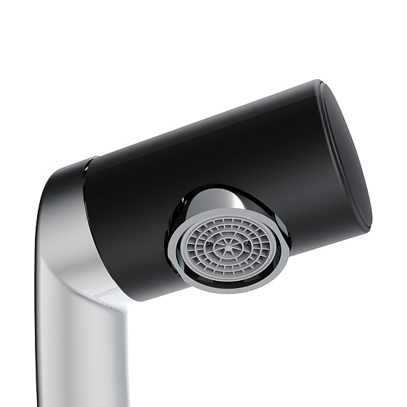 Смеситель для кухни Damixa Arc 290007464 3D с поворотным изливом, хром-4