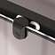 Душевая кабина 120x80 AM.PM Above W9XC-403-12080BT профиль черный матовый, низкий поддон