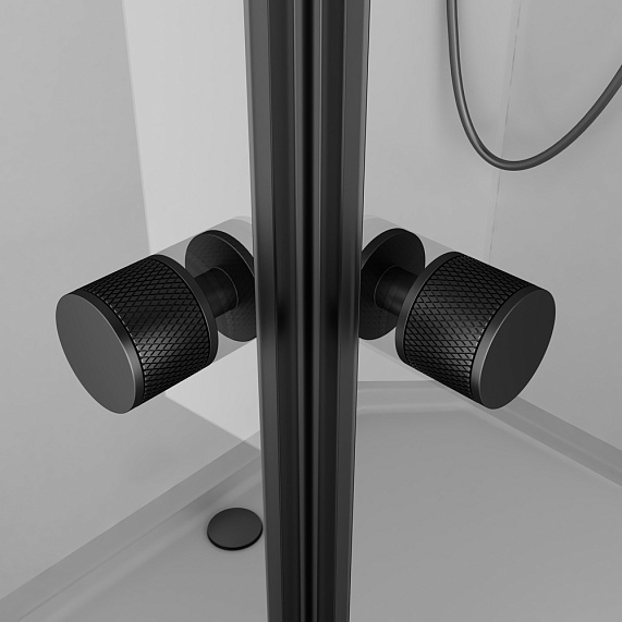 Душевая кабина 90x120 AM.PM X-Joy W94C-403-12090BT профиль черный матовый, низкий поддон-4