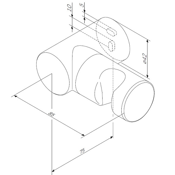 Встраиваемая душевая система AM.PM Spirit 2.1 хром: тропический верхний душ, излив с душевой лейкой, модуль MultiDock-1