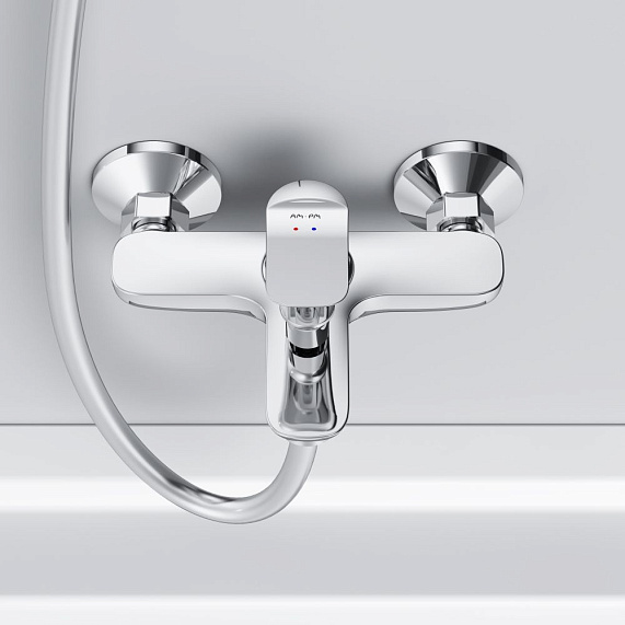 Смеситель для ванны и душа AM.PM Force F9F10000 хром-3