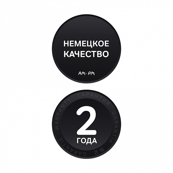 Душевая система AM.PM Like F0780064 стойка с тропическим душем, хром-9