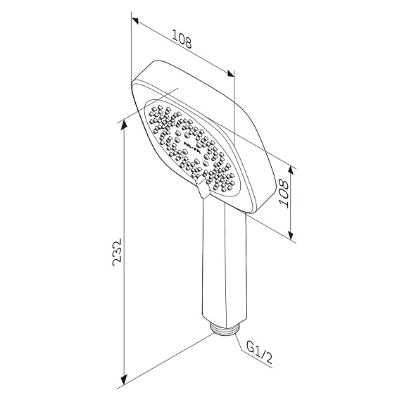 Лейка для душа AM.PM Above W F029W000 хром-6
