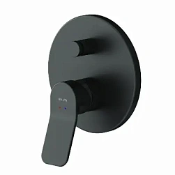 Смеситель для ванны и душа AM.PM X-Joy F85A45022 черный встраиваемый
