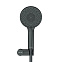 Душевой гарнитур AM.PM X-Joy F01185A022 держатель, шланг, лейка 3 режима, черный