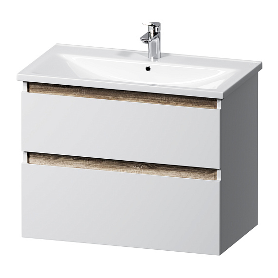 Тумба с раковиной 80 AM.PM X-Joy M85A-FHX0802-WC0802WG подвесная, белый глянец-11
