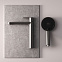 Смеситель для раковины (умывальника) AM.PM Above F9X92055 высокий, оружейная сталь