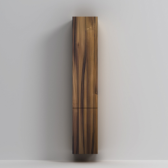 Шкаф-пенал для ванной 30 AM.PM Gem M90CHL0306HF навесной левый орех-4