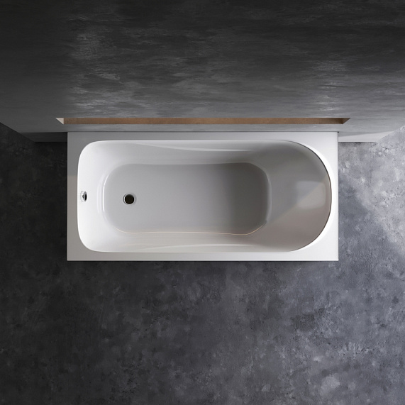 Ванна акриловая 160x70 AM.PM Sense W76A-160-070W-A белая глянцевая-1