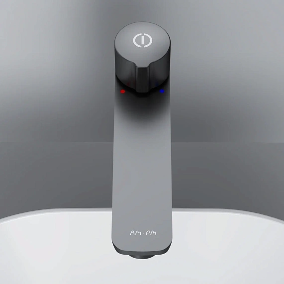 Смеситель для раковины (умывальника) AM.PM X-Joy F85A92522 высокий, черный-3