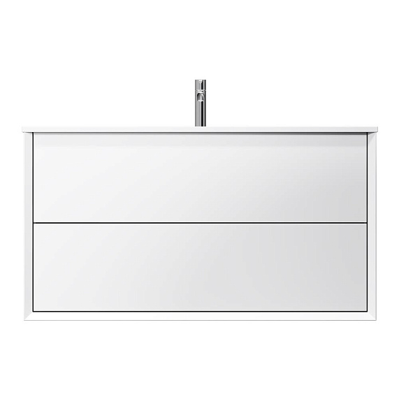 База под раковину 100 AM.PM Libre M60FHX1002WM подвесная белая матовая-11