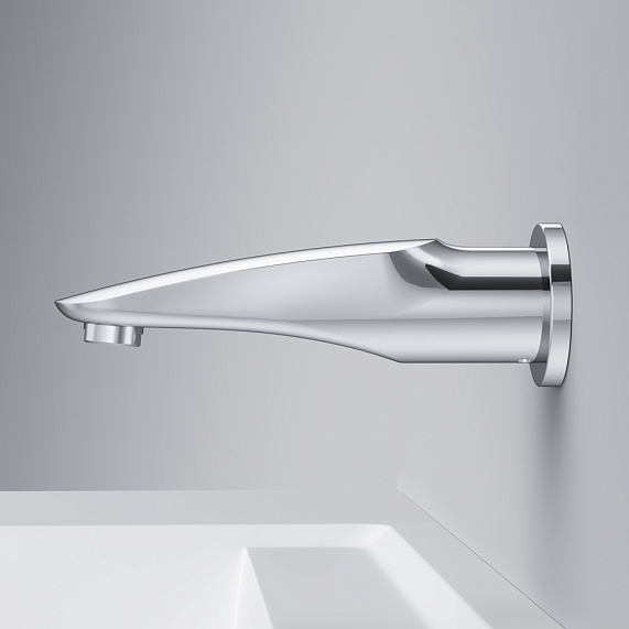 Встраиваемая душевая система AM.PM Sensation хром: тропический верхний душ, излив, модуль MultiDock-2