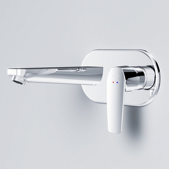 Смеситель для раковины (умывальника) AM.PM Gem F90A72200 хром встраиваемый-2