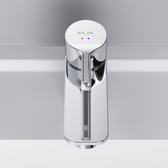 Смеситель для раковины (умывальника) AM.PM X-Joy S F85B02100 хром-3