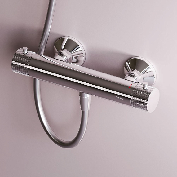 Смеситель для душа AM.PM Libre F6040000 термостат, хром