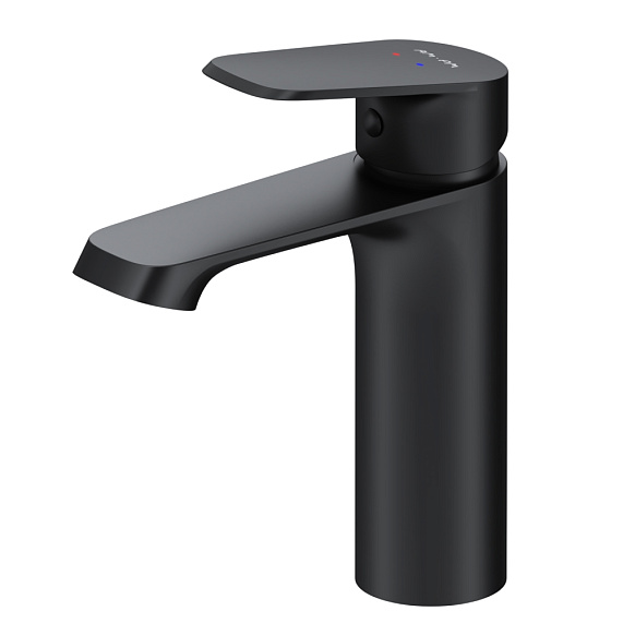 Смеситель для раковины (умывальника) AM.PM Func F8F02122 черный-9