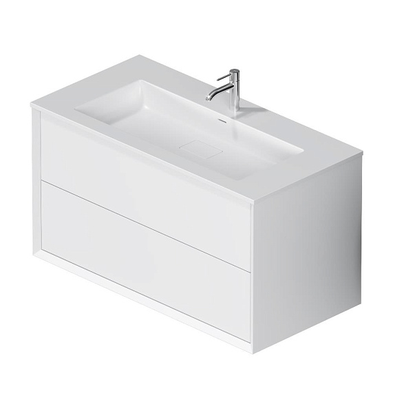 База под раковину 100 AM.PM Libre M60FHX1002WM подвесная белая матовая-10