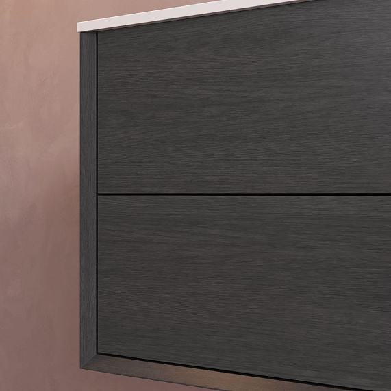 Тумба с раковиной 100 AM.PM Libre M60-FHX1002OF-WPC100SWM подвесная под дерево-4