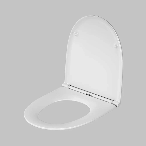 Унитаз подвесной AM.PM Awe C111700WH безободковый c сиденьем микролифт, белый-1