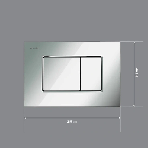 Клавиша смыва для инсталляции AM.PM ProC S I070251 механическая хром-4