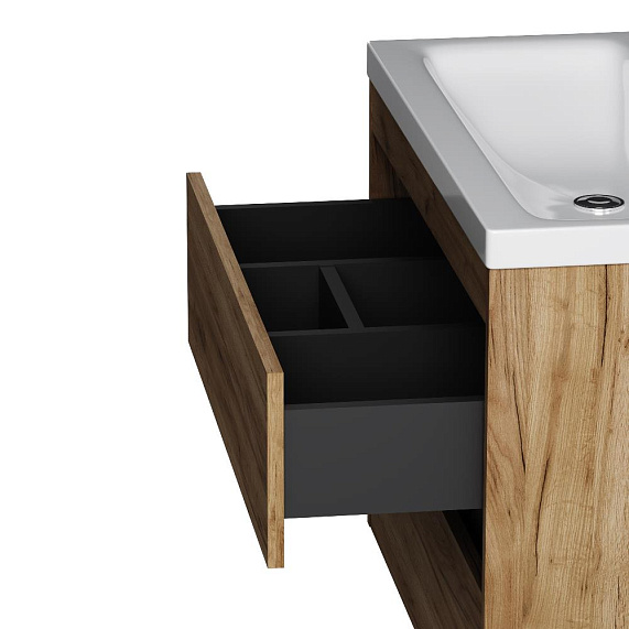 Тумба с раковиной 75 AM.PM Pulse M91-FHX0752OF-WCC0752WG под дерево-5