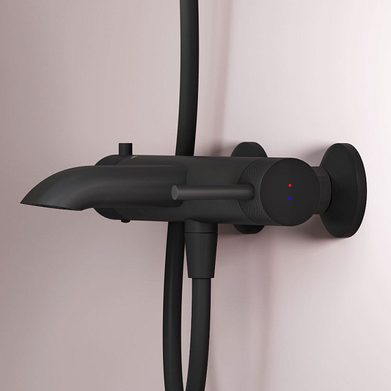 Смеситель для ванны и душа AM.PM Libre F6010022 черный-3