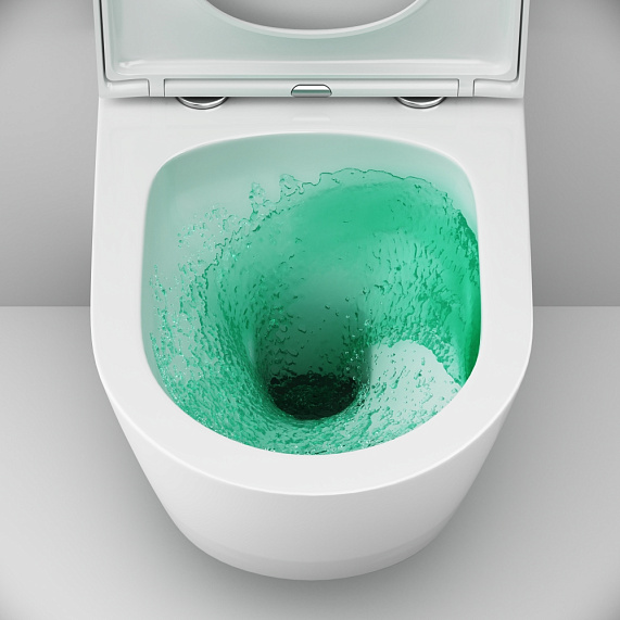 Унитаз подвесной AM.PM X-Joy C851900SC безободковый с сиденьем микролифт, белый-8