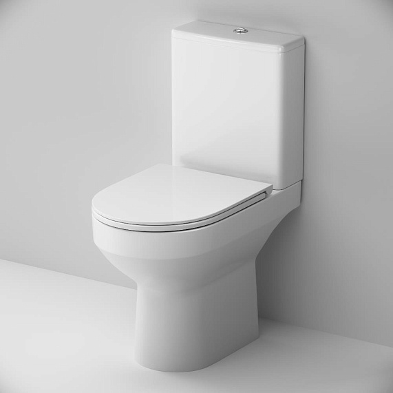 Унитаз напольный AM.PM Spirit 2.0 C708600WH безободковый с сиденьем микролифт 57WH, белый-2