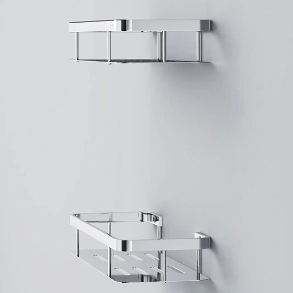 Полка в ванную AM.PM Sense L A7453200 двухъярусная  хром-3